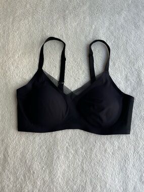 Honeylove CrossOver Bra Wireless Vamp Black #LWBR0302-2 Medium